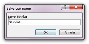 Figura 9: la finestra Salva con nome 