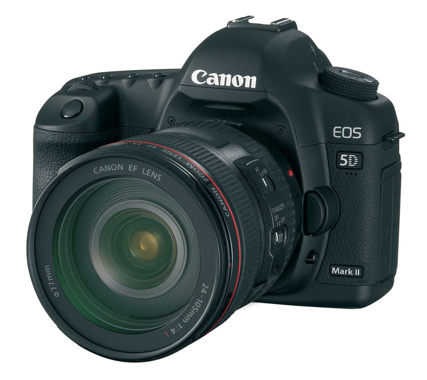 Figura 2: la Canon EOS 5D Mark II. Ideale per gli scatti in scarse condizioni di luce