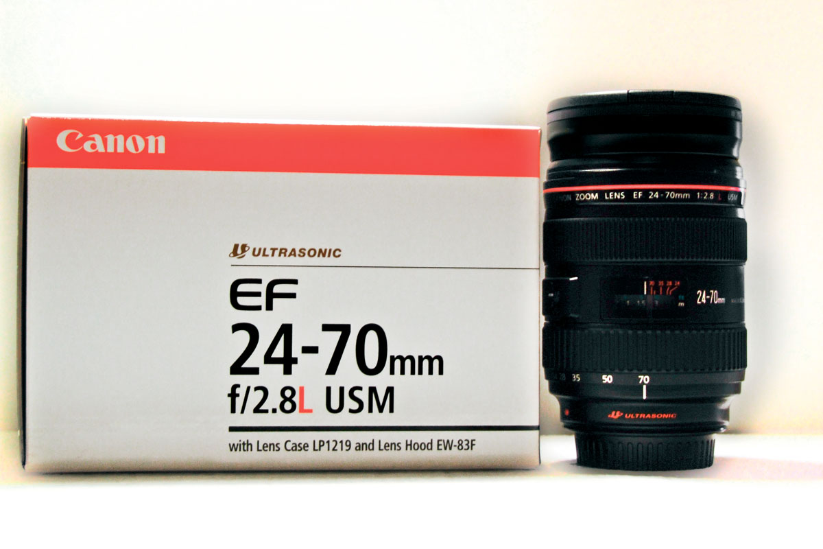 Figura 4: uno dei migliori zoom in fatto di luminosità: il Canon EF 24-70 f.2.8 L USM