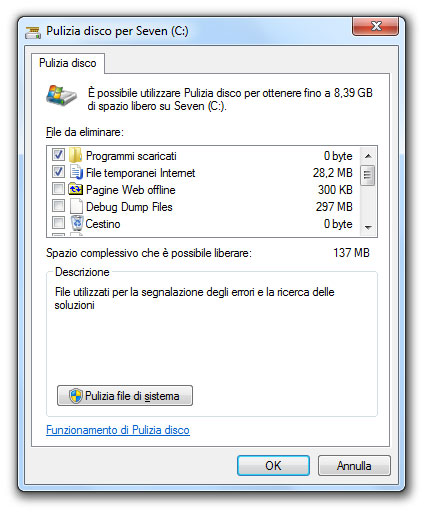 Figura 1: con questo programma fai piazza pulita dei file inutili