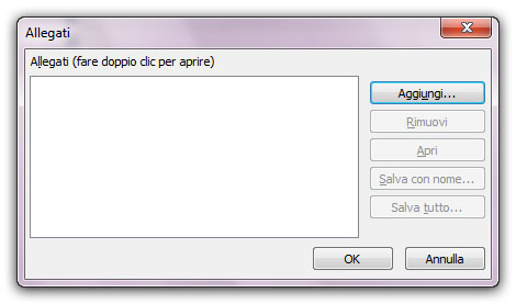 Figura 7: la finestra Allegati 