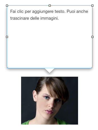 Figura 13: un esempio di finestra a scomparsa in iBooks Author